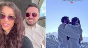 Коледна приказка за двама: Насар и Александра сред снега и любовта