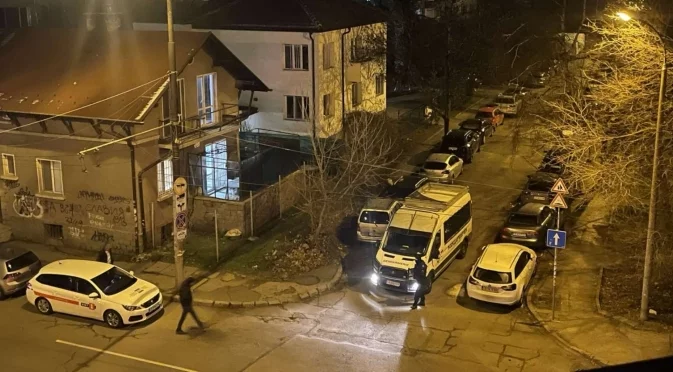 Въоръжен грабеж в София (СНИМКИ)