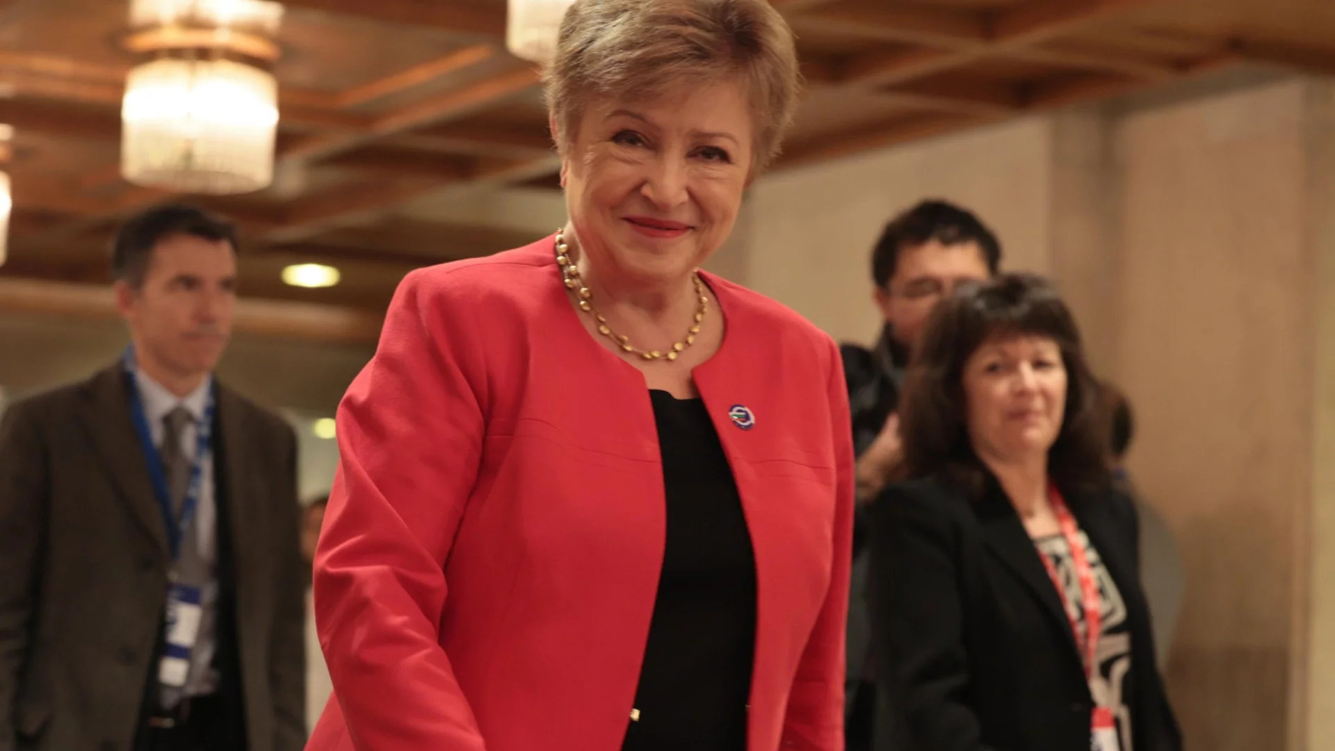 Кристалина Георгиева: Присъединяването към еврозоната е крайъгълен камък за България