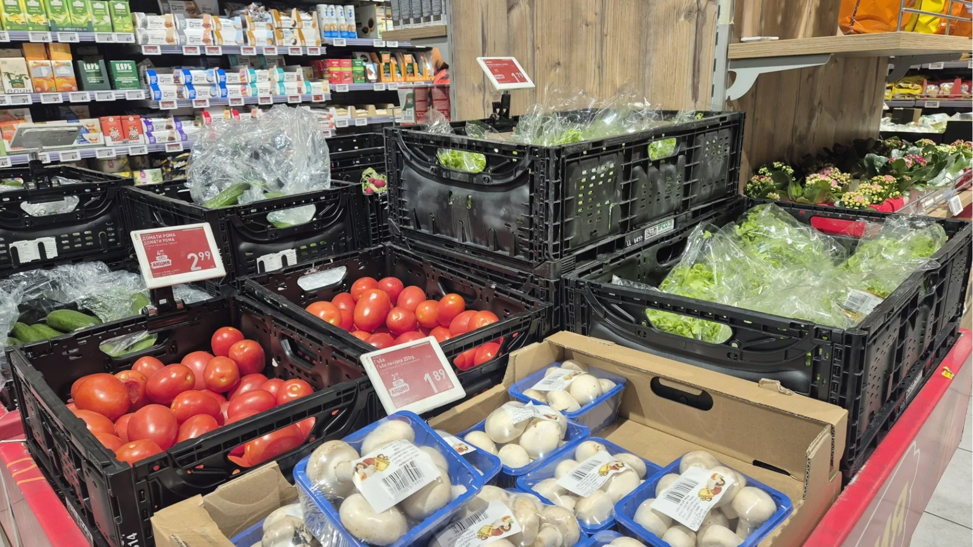 Проучване: 3/4 от българите прогнозират драстично поскъпване на храните