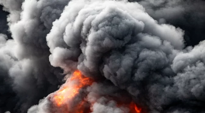 Пожар в руски завод, правещ двигатели за изтребители (ВИДЕО)