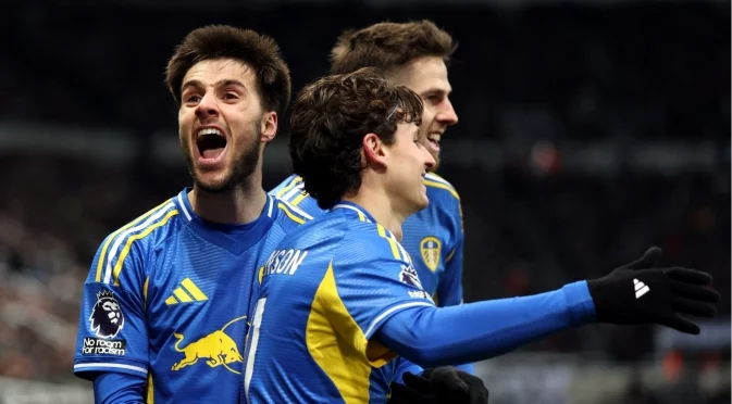 Лийдс се виждаше победител след асистенция на Илия Груев, но Нюкасъл ги шокира в 7-голов трилър