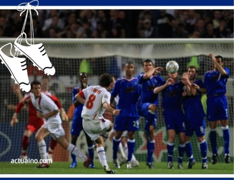 Майсторът на свободния удар, който превърна един обикновен отбор във футболно страшилище