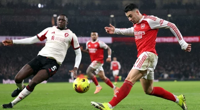 "Позор": Действието на Габриел Мартинели, което вбеси Ливърпул (ВИДЕО)