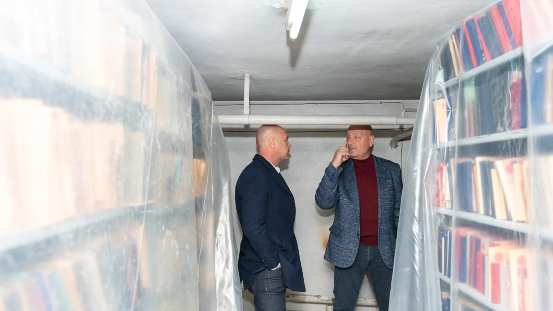 Кметът на Пловдив даде старт на санирането на НБ „Иван Вазов“