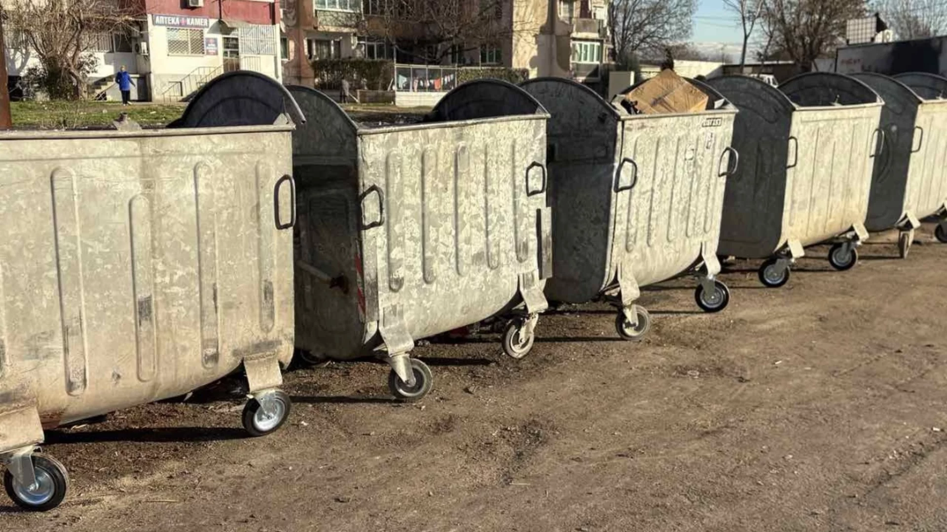 Поставят над 50 контейнера за смет в квартал „Столипиново“ в Пловдив