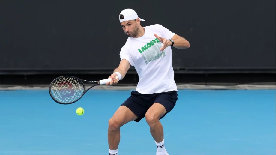 Забиха Григор Димитров в девета глуха на Australian Open