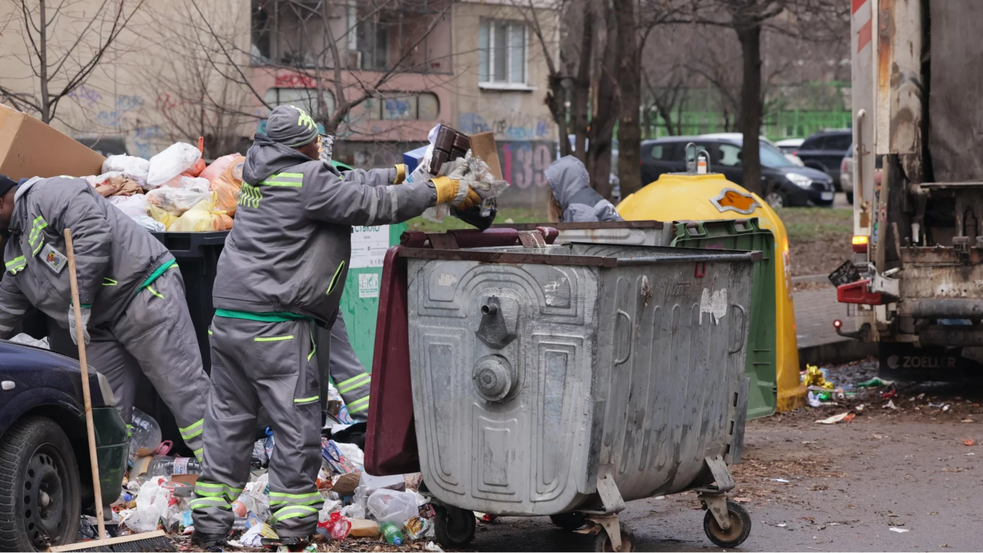 116 тона боклук са извозени за ден от “Слатина” и “Подуяне”