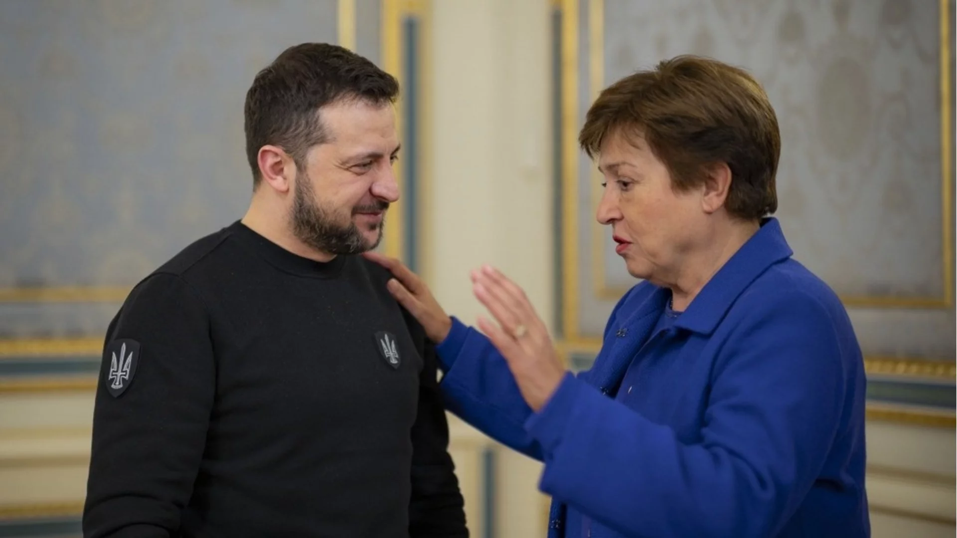 Зеленски: Благодарих на Кристалина Георгиева за отношението и програмите за Украйна (ВИДЕО)