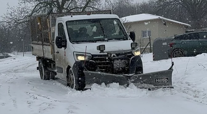 Фирмите за зимно поддържане осигуряват  проходимост на уличната и междуселищната мрежа в Русе