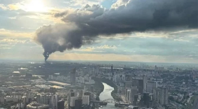 Освен важен за руската армия завод, край Москва гори и подстанция. Взривове отекнаха в Сочи (ВИДЕО)