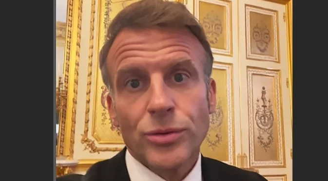 Макрон: Извинявайте, но ще трябва да ме изтърпите (ВИДЕО)