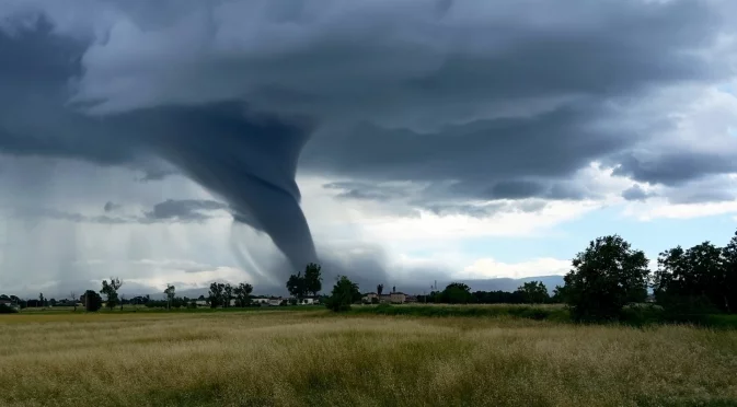 Торнадо и евакуация в Гърция заради наводнения (ВИДЕО) 