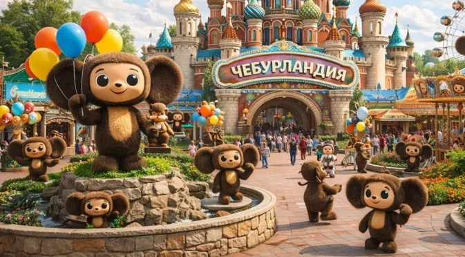 Русия обмисля откриването на свой Дисниленд, наречен Чебурландия