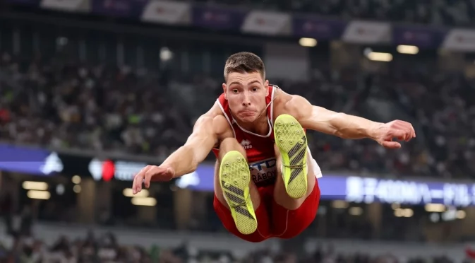 Божидар Саръбоюков завоюва сребро на турнир по лека атлетика в Париж!