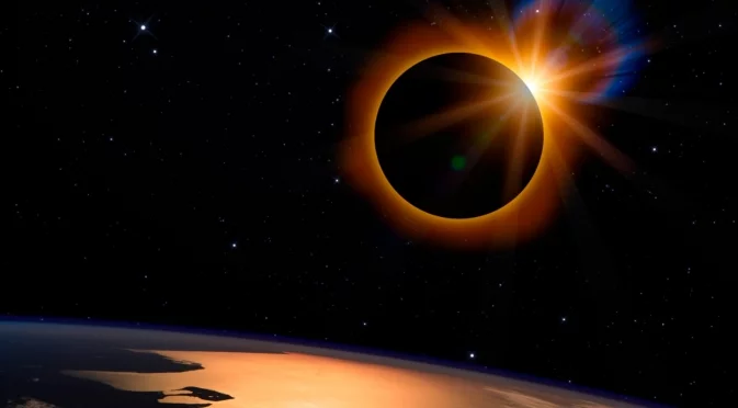 Най-дългото слънчево затъмнение на века: Кога и къде Земята ще потъне в мрак за 6 минути? 