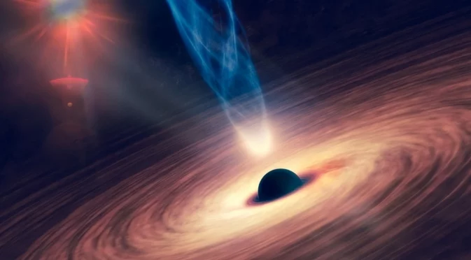 Черна дупка "възкръсна" след 100 милиона години