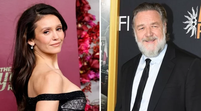 Нина Добрев влиза в опасен екшън с Ръсел Кроу (СНИМКА)