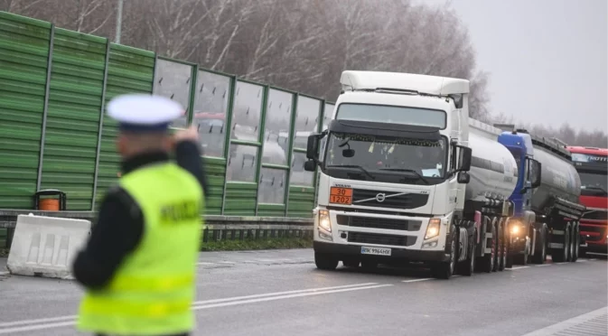 Продължава протестът на превозвачите от Западните Балкани