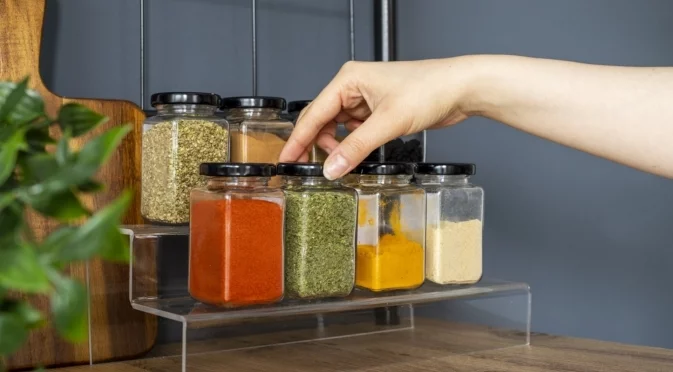 Подредба на подправките: трик за повече място и бърз достъп