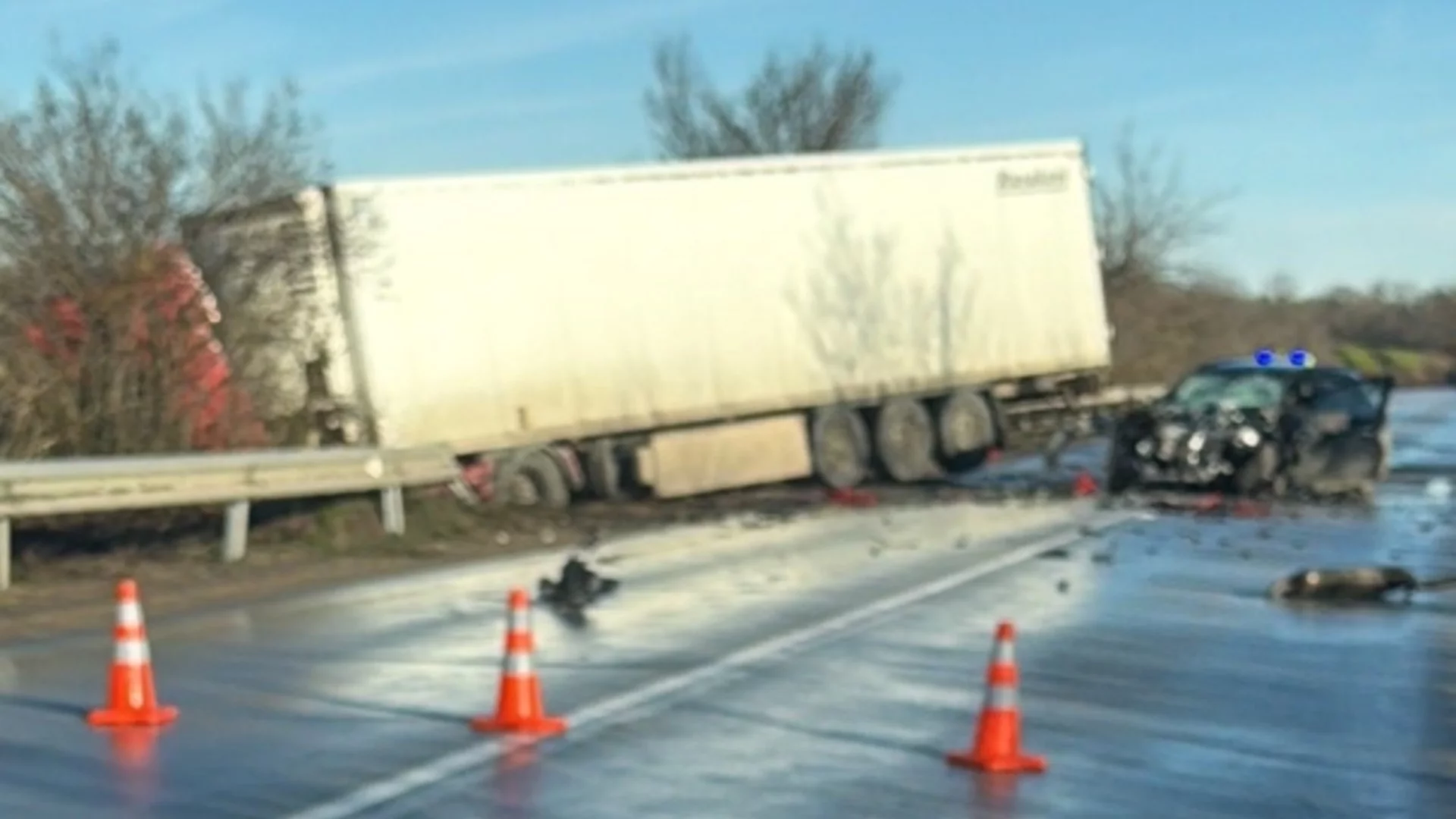 Задържаха шофьора, обвинен за вчерашната катастрофа край Телиш