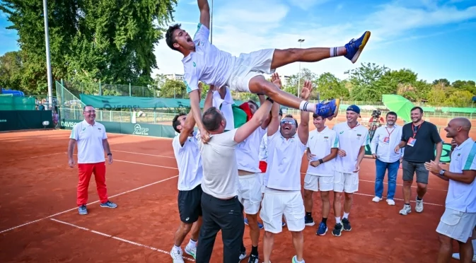 Добри новини за България преди историческия мач от Купа "Дейвис"