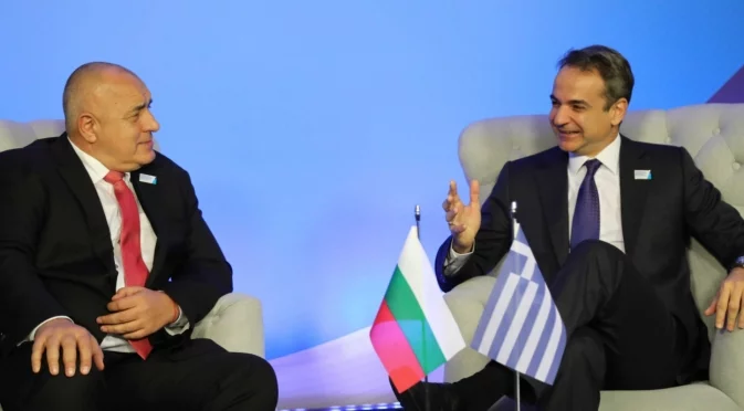 Бойко Борисов и Мицотакис обсъдиха Вертикалния газов коридор