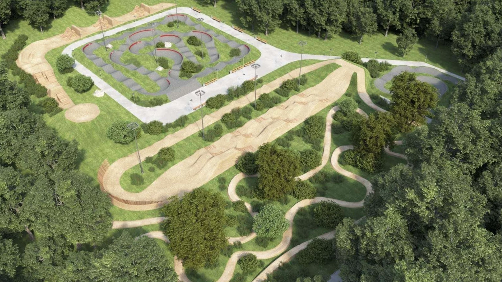 Община Пловдив строи най-големия на Балканите велопарк