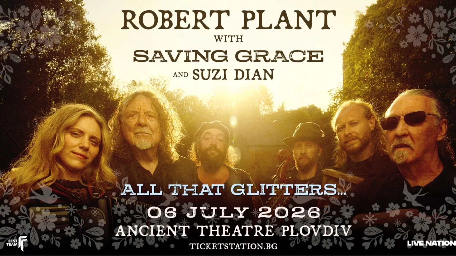 Легендата Робърт Плант идва на Античния театър в Пловдив