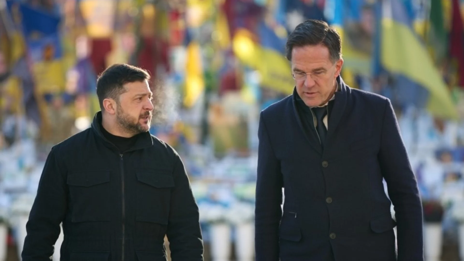 Марк Рюте с реч пред украинския парламент (ВИДЕО)