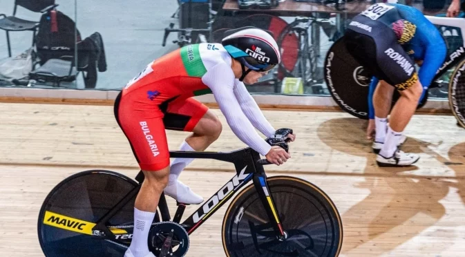 Последователно счупиха националния рекорд на България на Европейското по пистово колоездене