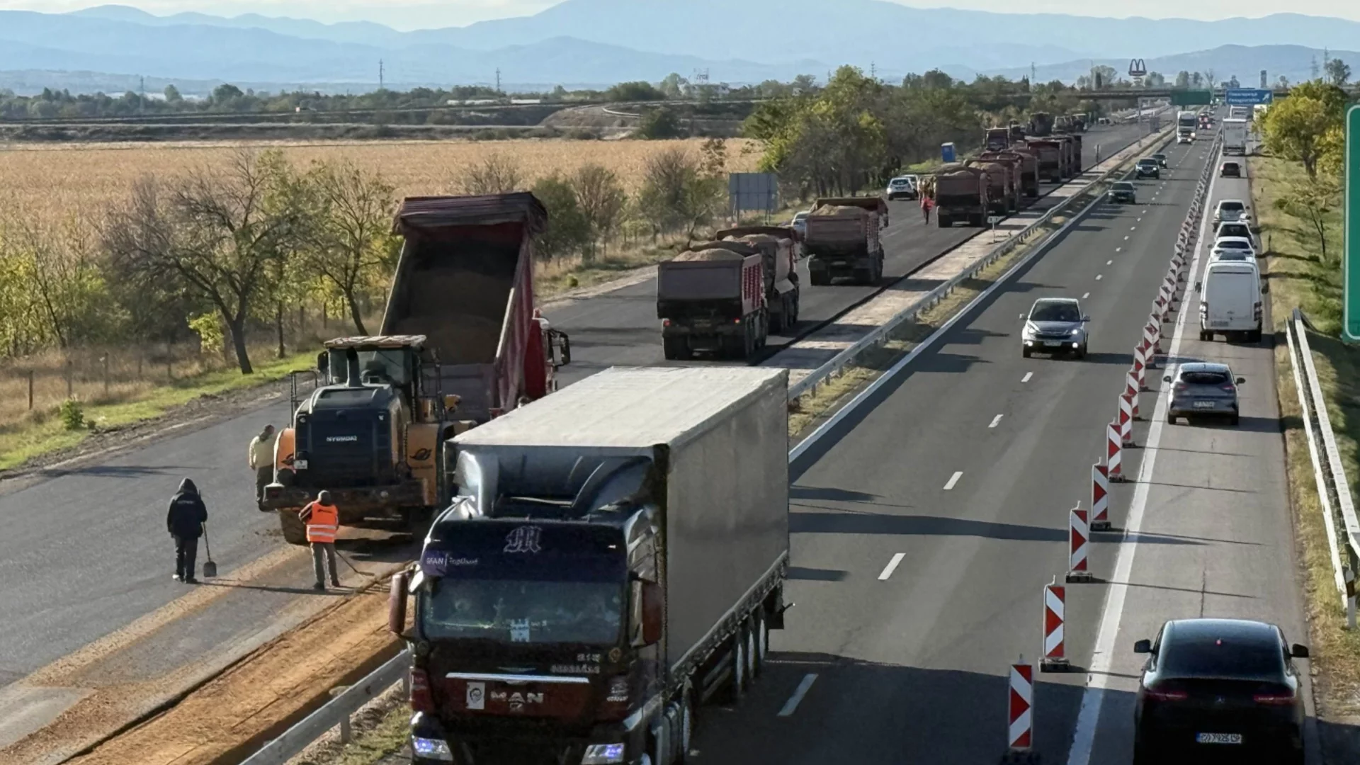 Отпуснаха над 25 милиона евро за пътна инфраструктура