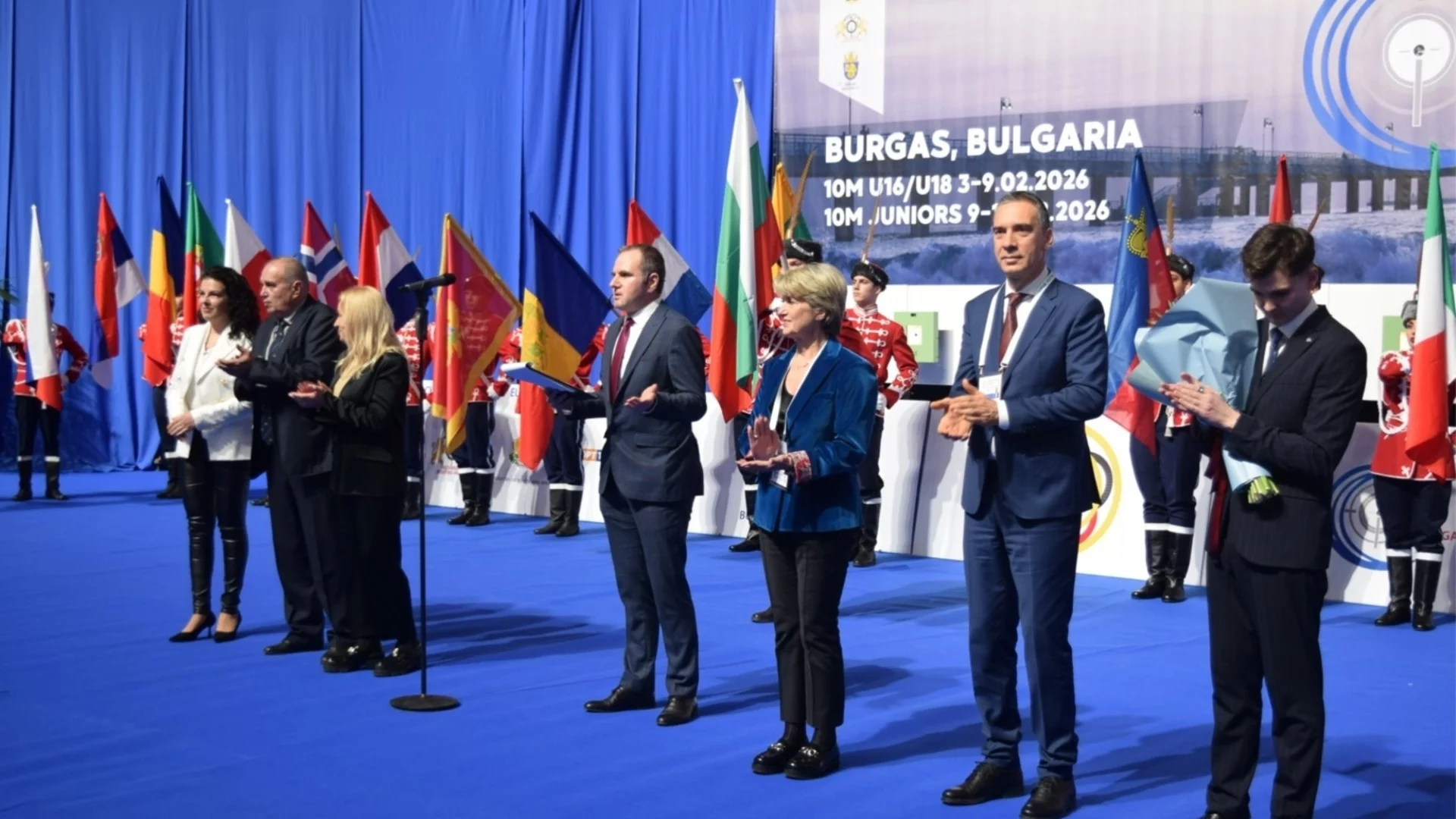 В Бургас откриха Европейското първенство по спортна стрелба за младежи, юноши и девойки