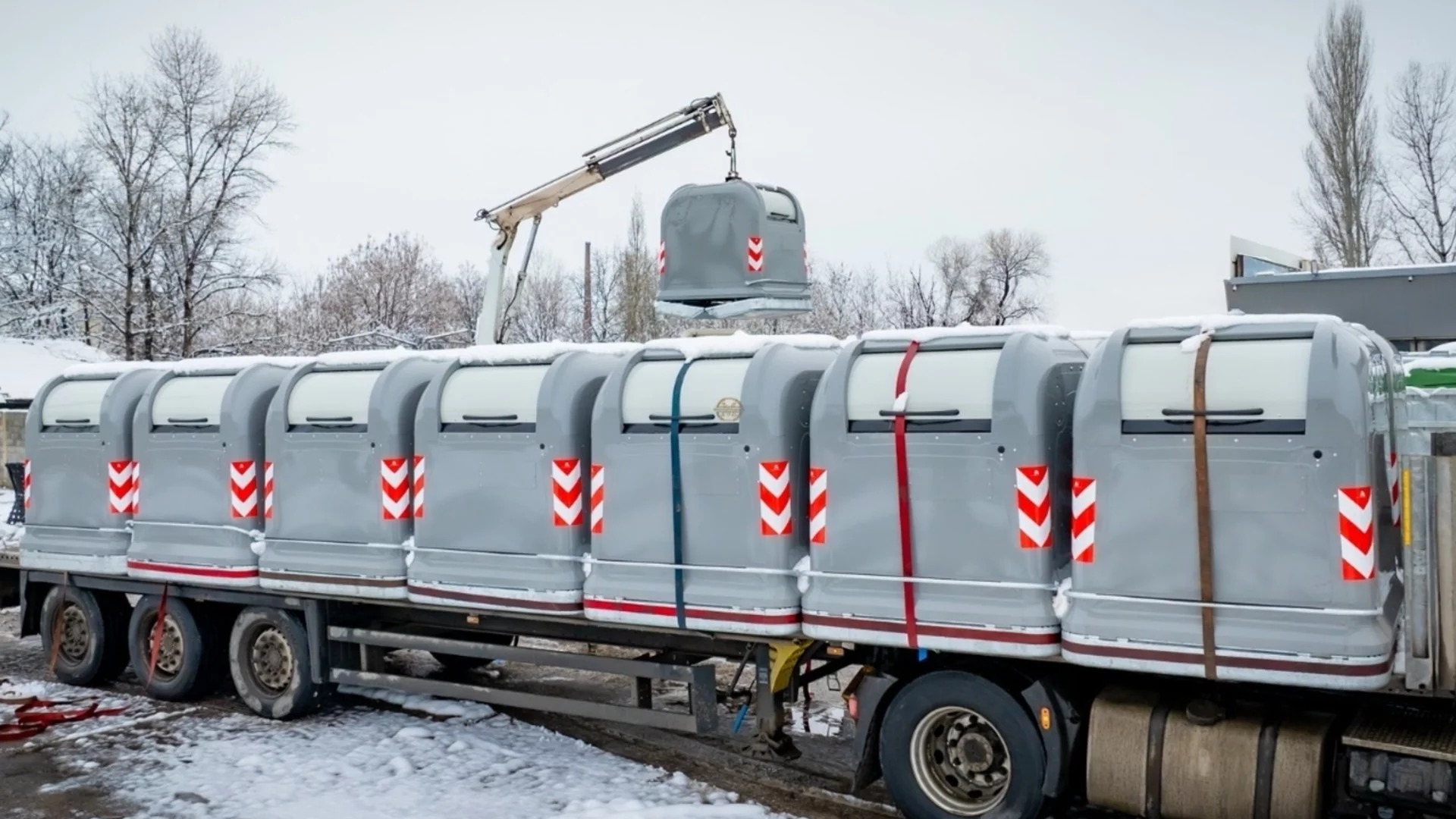Първите контейнери „Норд“ от ново поколение вече пристигат в Пазарджик