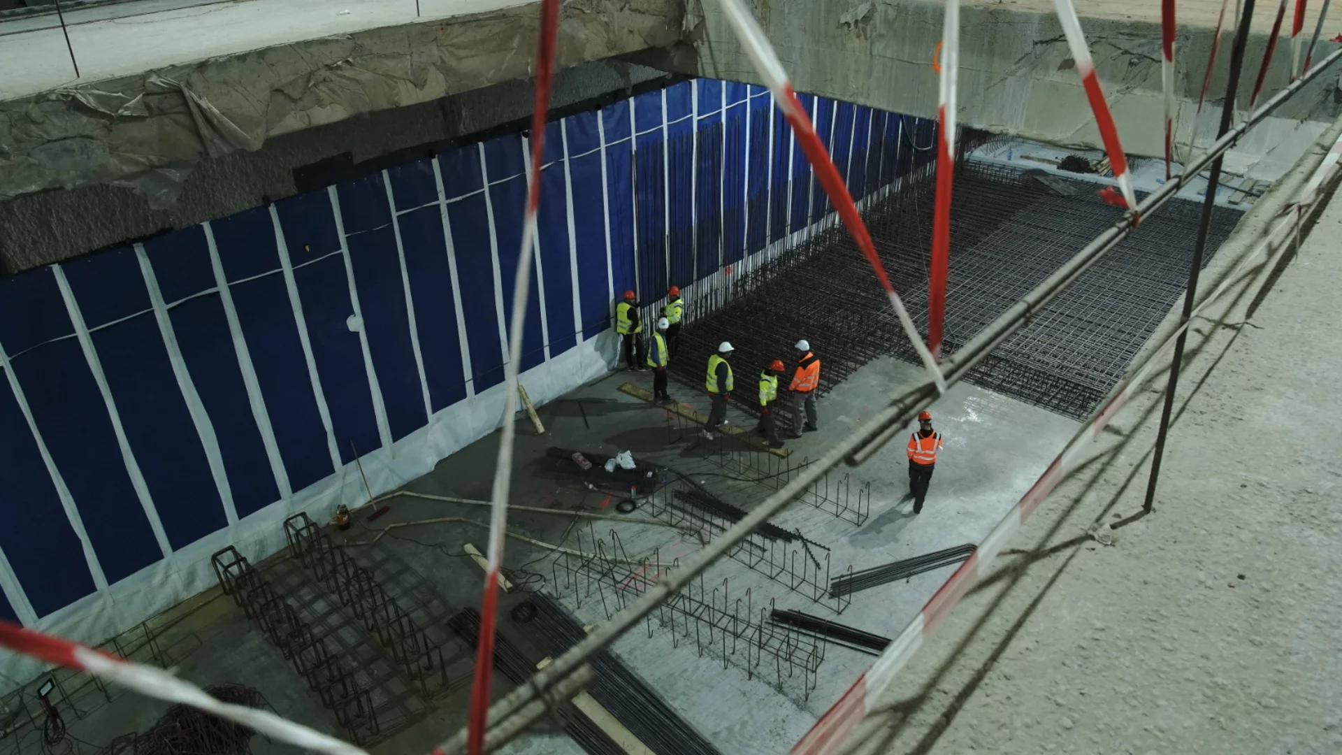 Строителството на метрото стига до парка на Военна академия