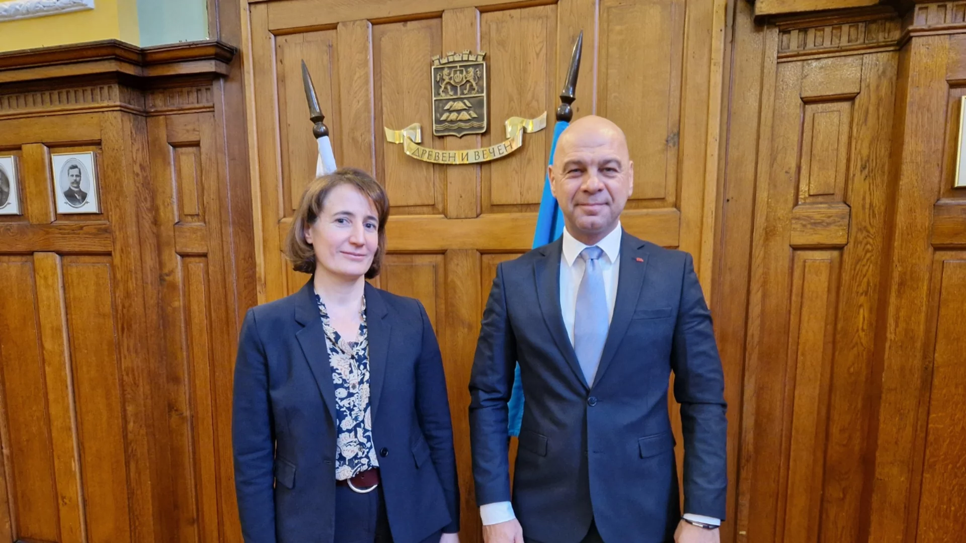 Кметът на Пловдив се срещна с новия посланик на Франция