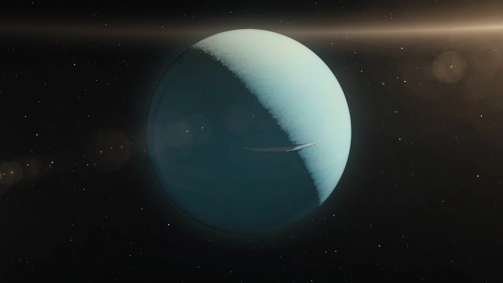 Учени: Спътник на Уран крие може да крие древен океан под ледената си кора