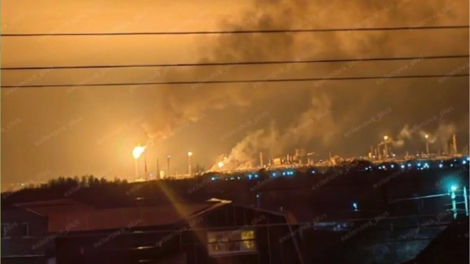 Украйна удари поредна руска рафинерия (ВИДЕО)