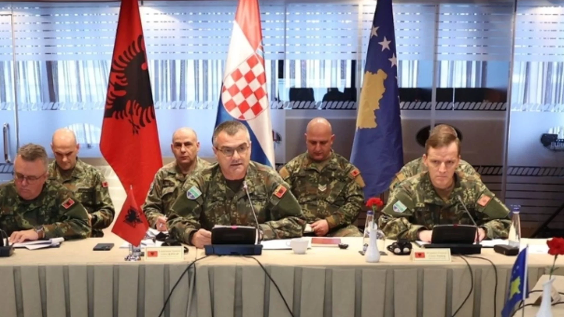 Първи действия на новия военен съюз: Албания, Косово и Хърватия организират съвместно учение