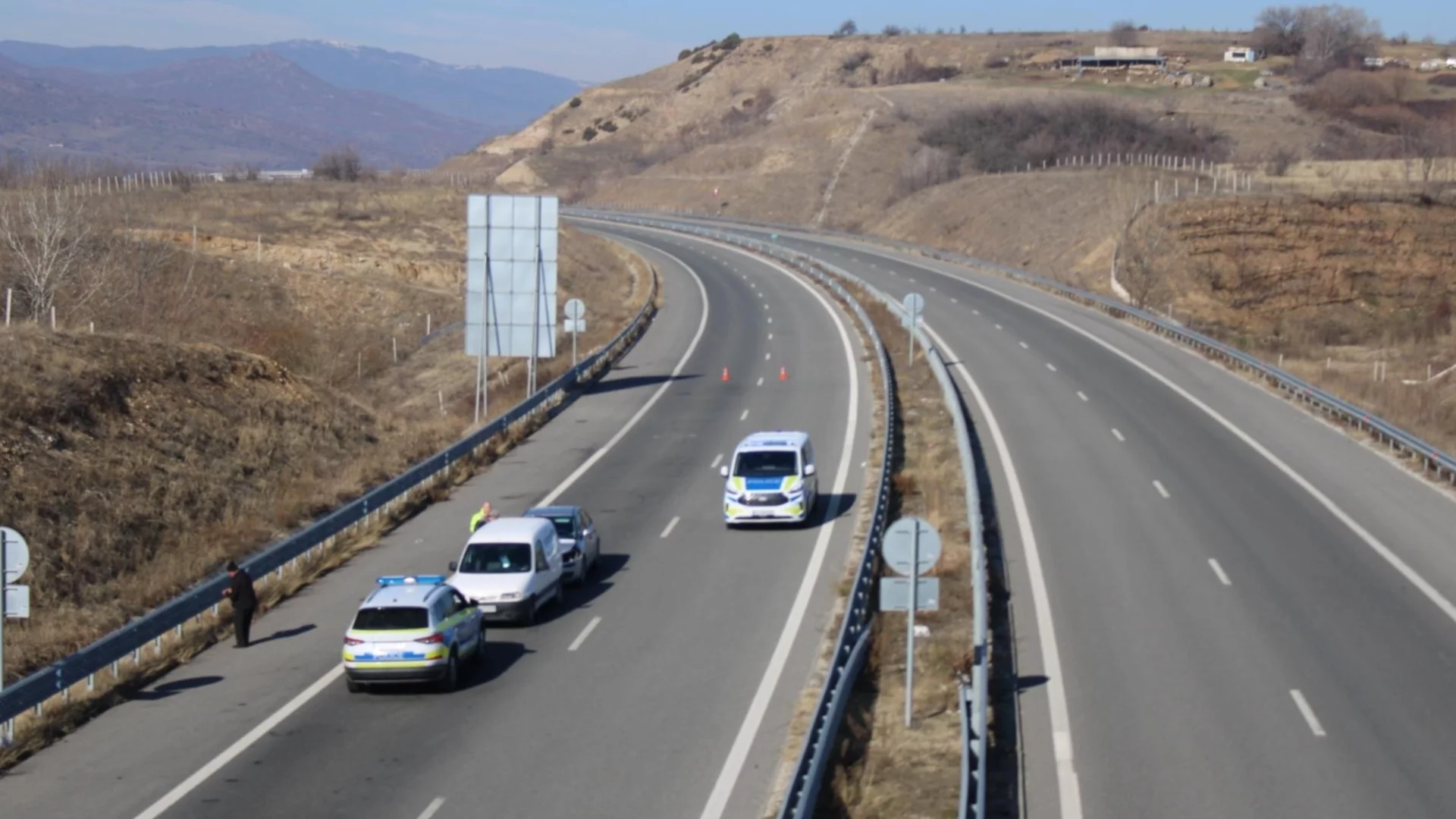 В два участъка на АМ “Струма“: Промени в движението