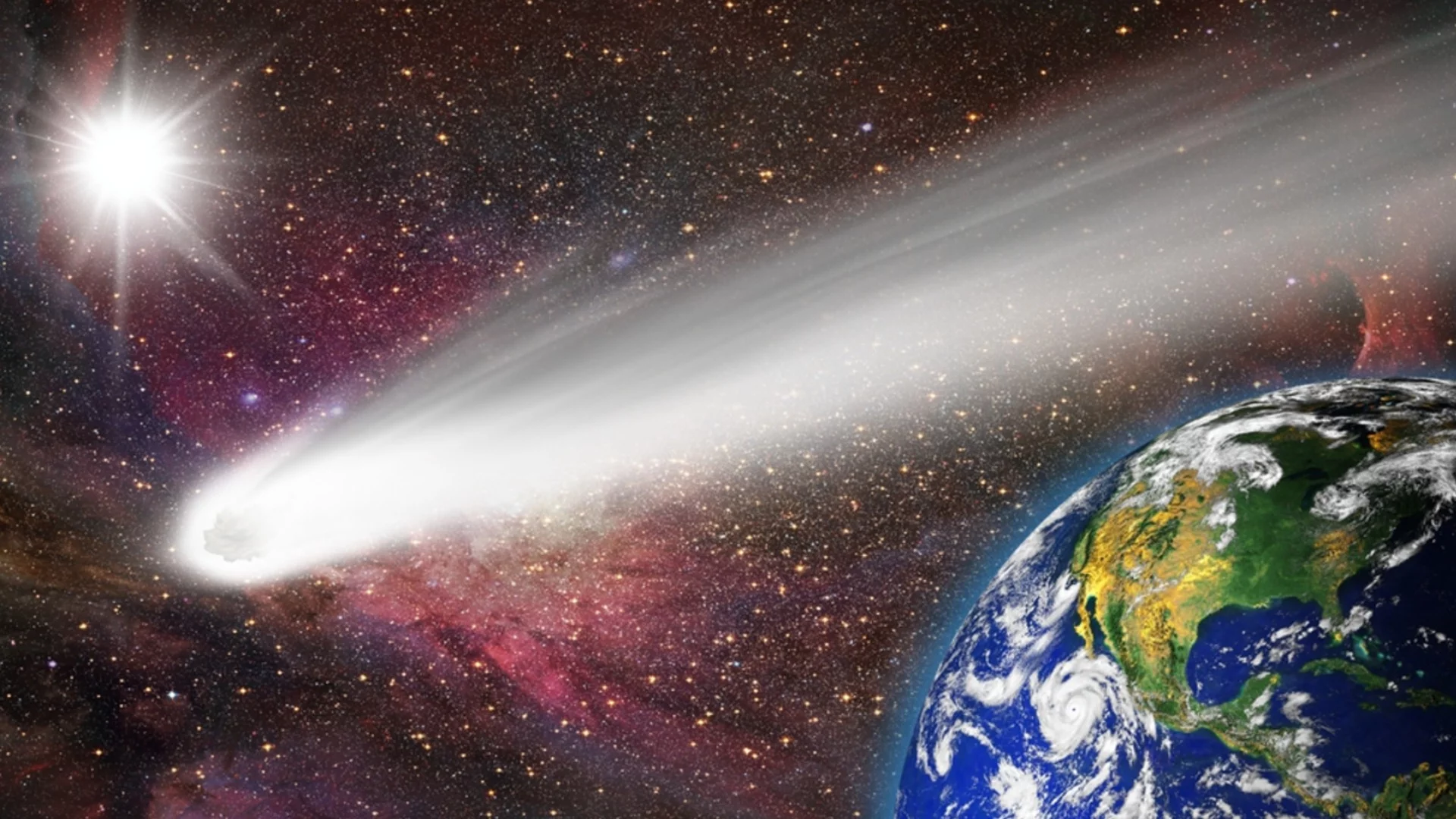 НАСА засне „тухлите на живота“, изхвърлени от междузвездна комета