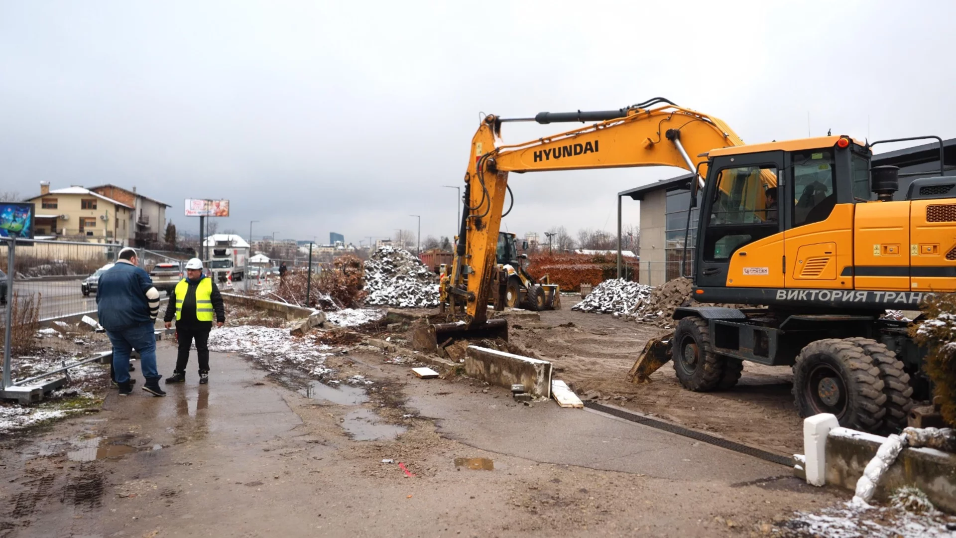 Последният участък на бул. "Тодор Каблешков" готов до края на април