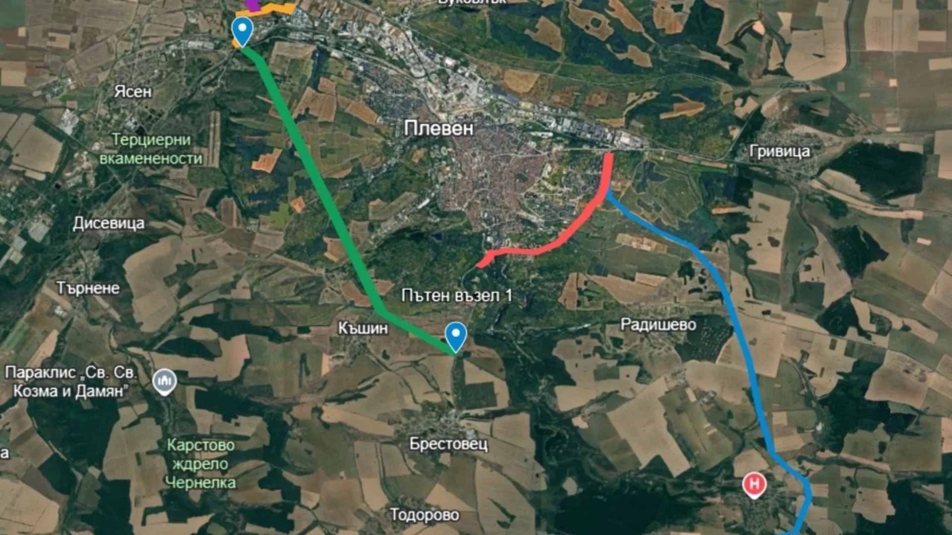 Кметове на пет общини с писмо до АПИ и МРРБ в подкрепа на Югозападен обходен път на Плевен