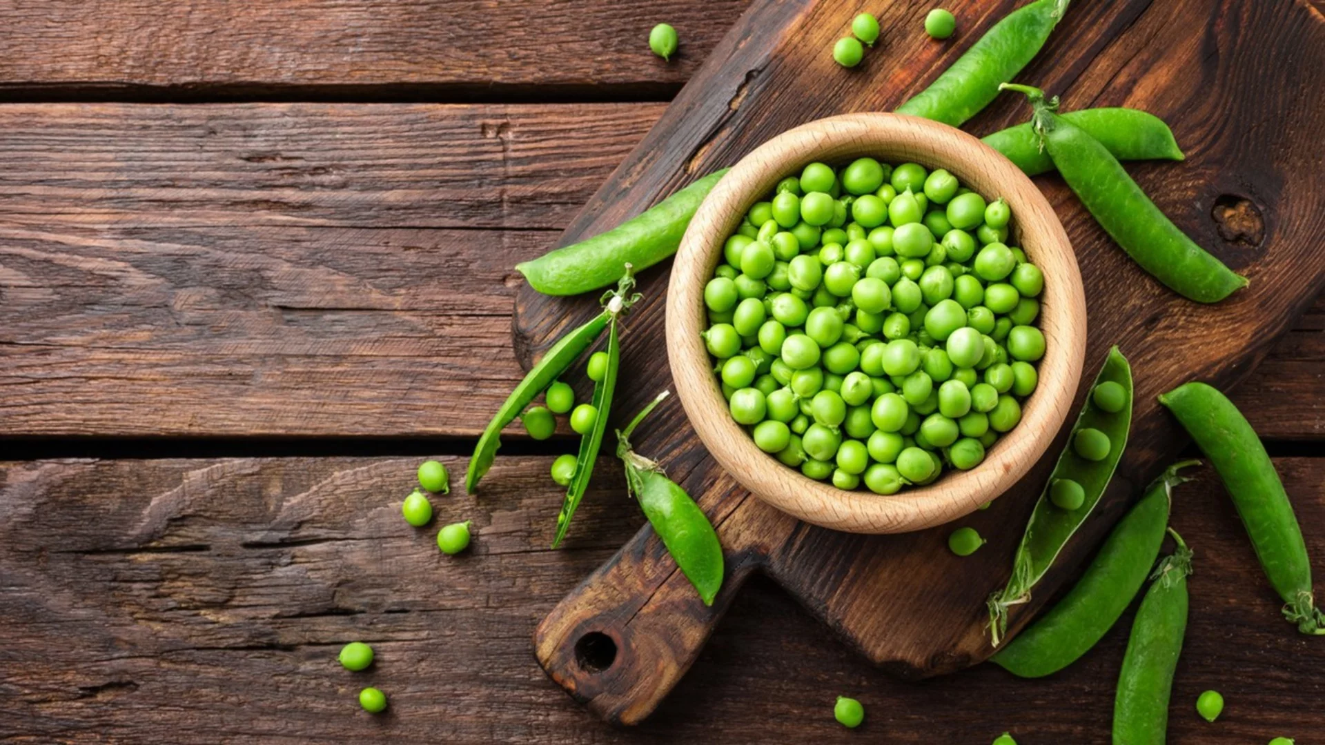 Как да сварим грах, без да загуби цвета си