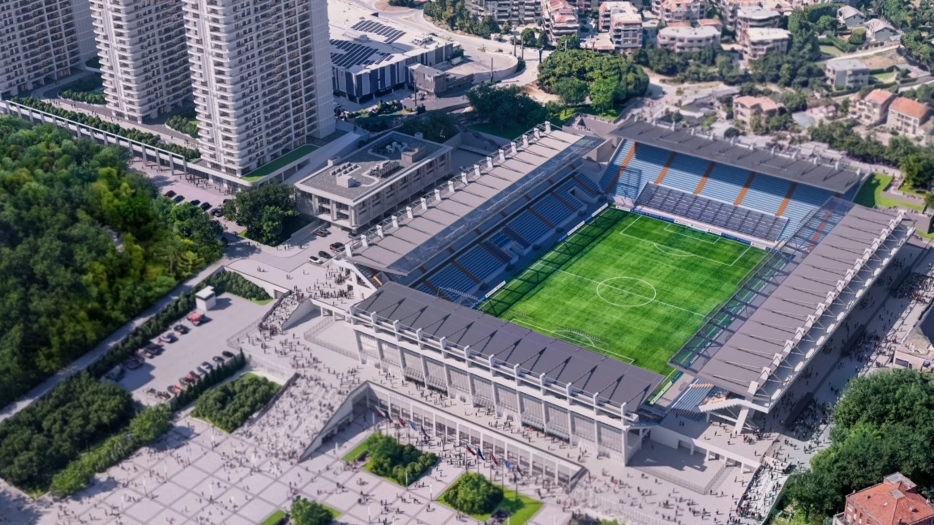 Задава се нов мултимодерен футболен стадион в България, отваря врати през 2027-ма