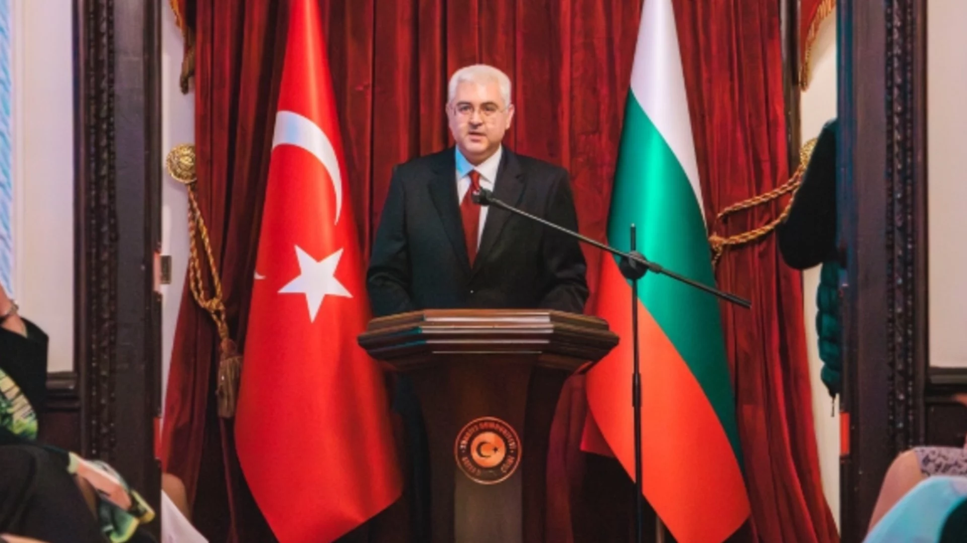 Турският посланик: В България има изключителна атмосфера на толерантност за мюсюлманите