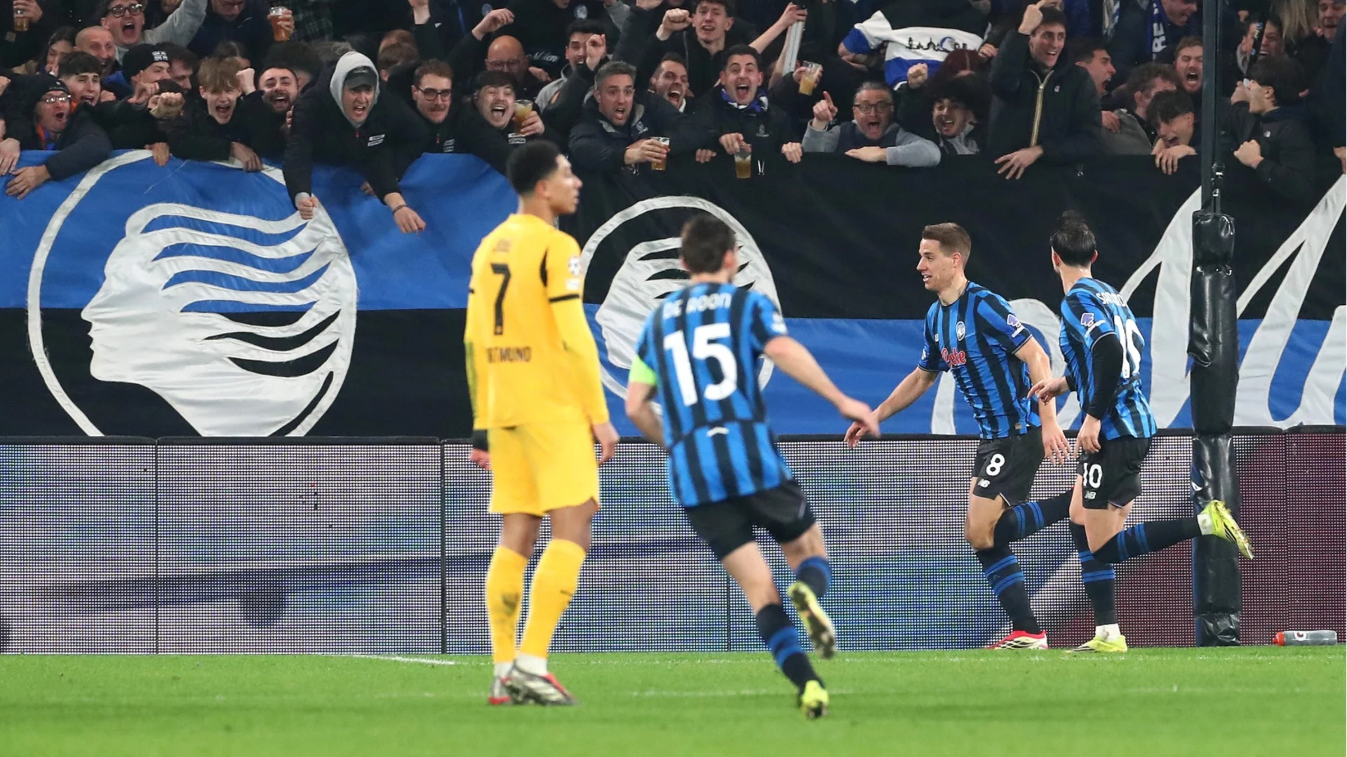 Драма и обрат: Аталанта изхвърли Борусия Дортмунд от Шампионска в последната секунда