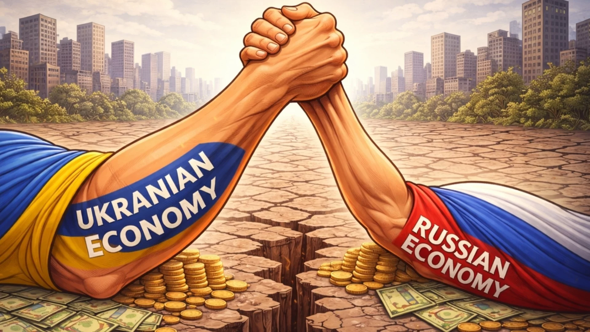 Урокът от 4 години война: Всичко се решава от икономиката, а украинската е по-добра от руската