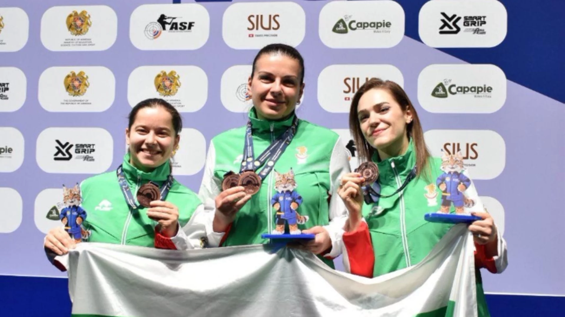 Прекрасно! Бронз за България отборно на Европейското по спортна стрелба