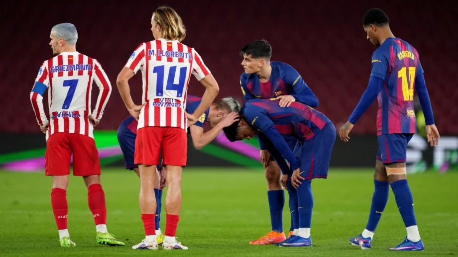 На косъм! Барселона бе напът да стори чудото на годината, но Атлетико Мадрид издържа